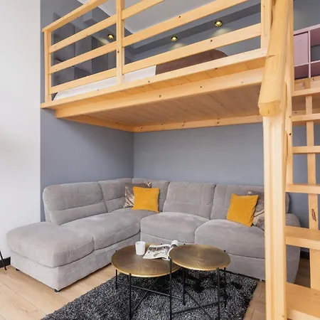 Apartament Ariańska With Mezzanine Cracow Center By Renters Kraków